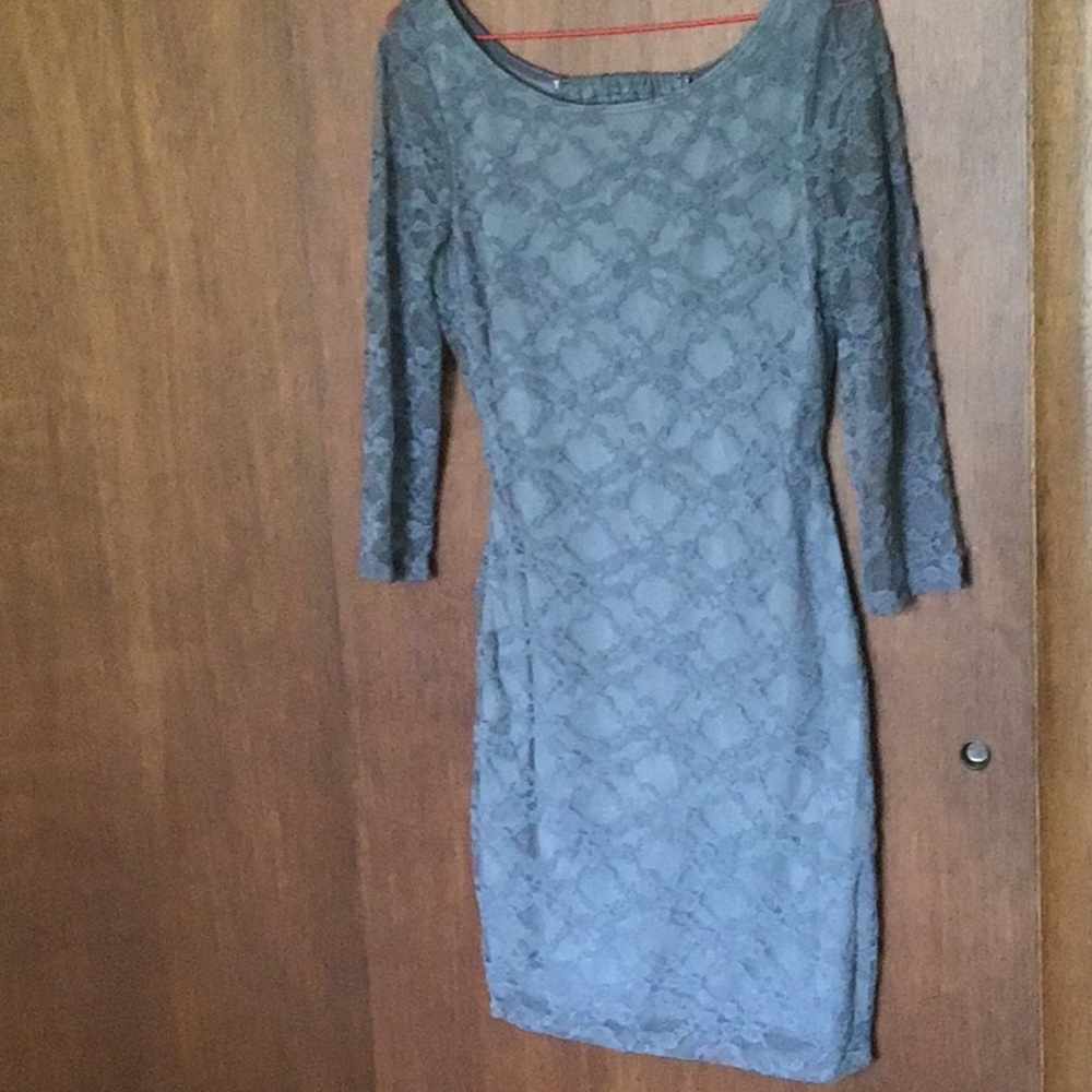 Lined lace dress